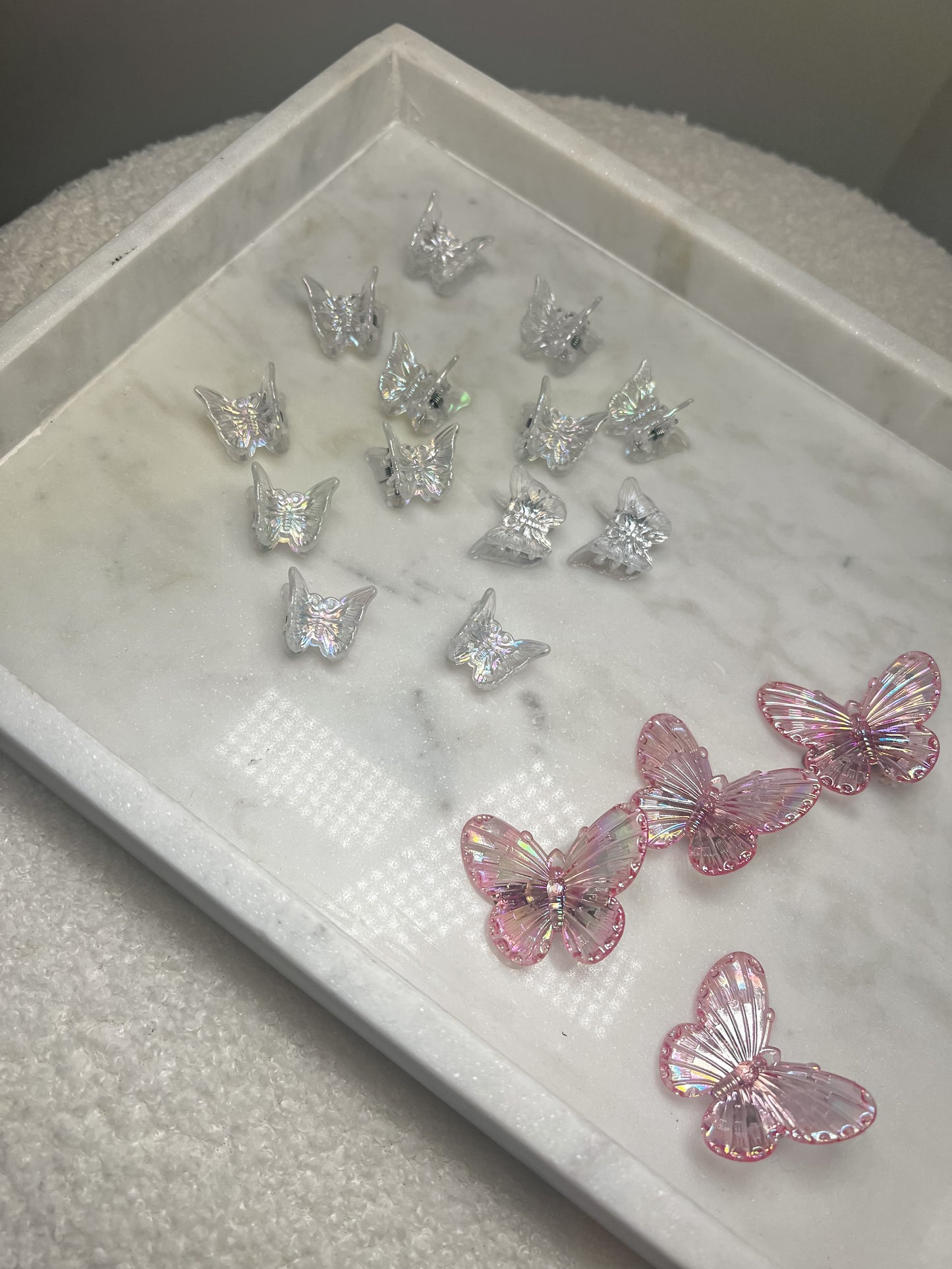 Small Butterfly Clips